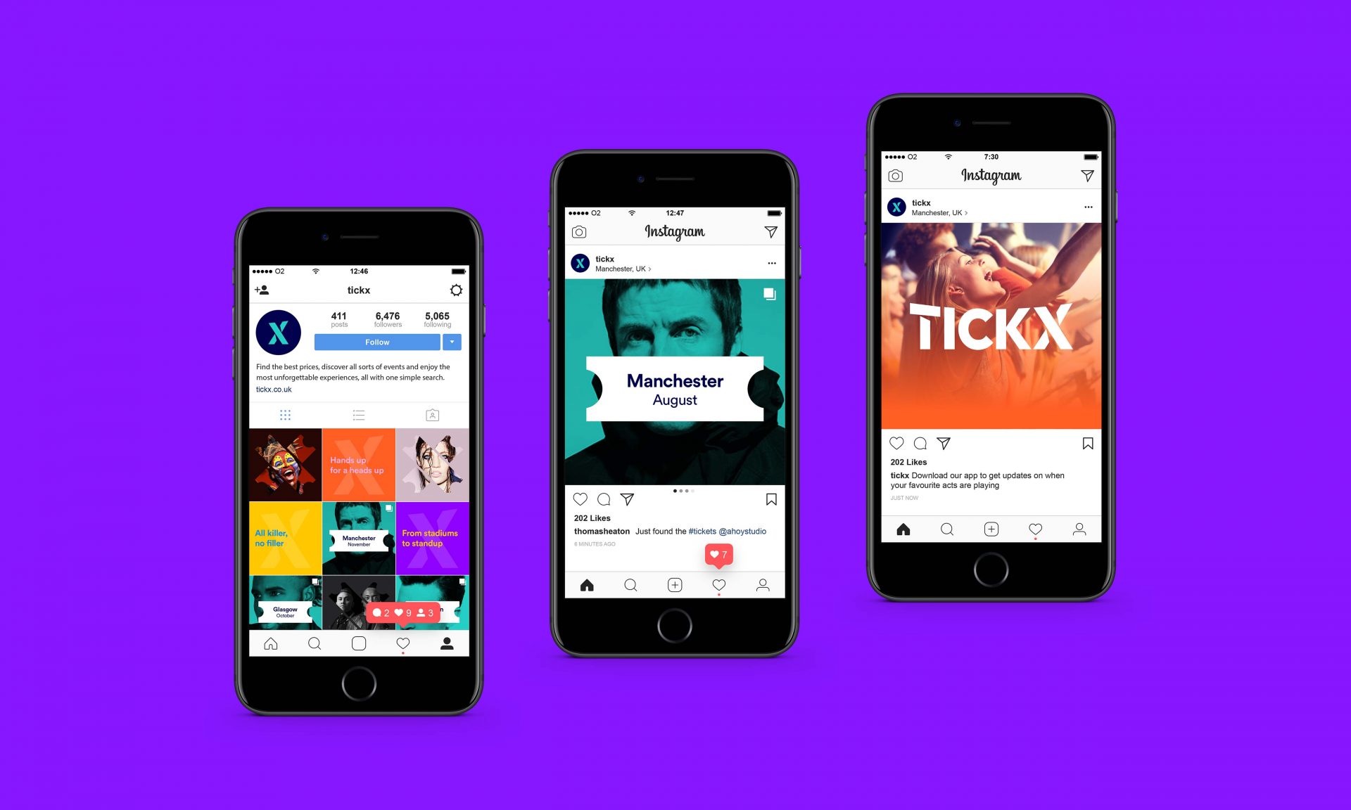 TickX Instagram